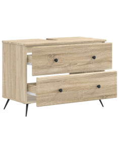 Armadio per Lavabo da Bagno BREDA Rovere Sonoma 82 x 41 x 59 cm 2