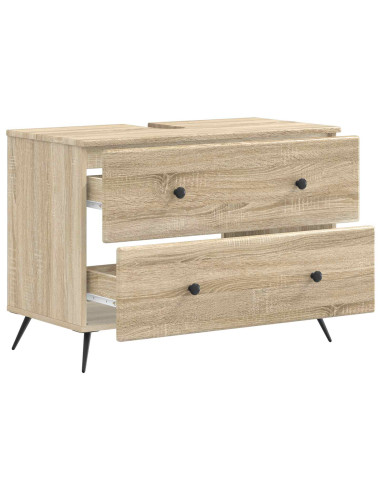 Armadio per Lavabo da Bagno BREDA Rovere Sonoma 82 x 41 x 59 cm