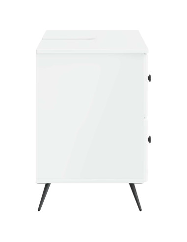 Armadio per Lavabo da Bagno BREDA Bianco Lucido 82 x 41 x 59 cm