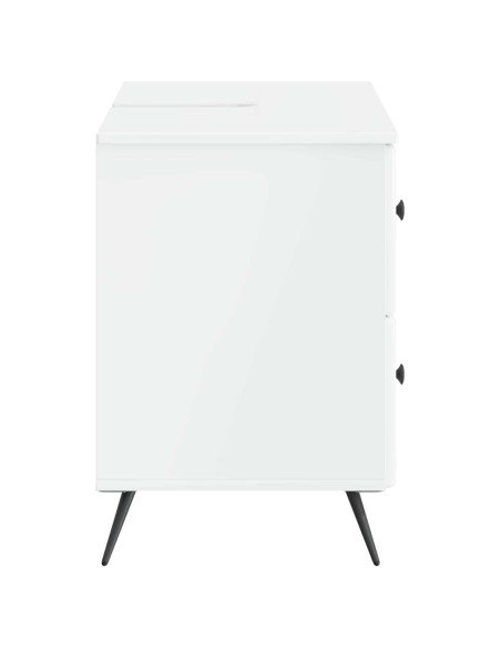 Armadio per Lavabo da Bagno BREDA Bianco Lucido 82 x 41 x 59 cm
