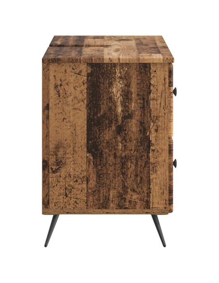 Armadio per Lavabo da Bagno BREDA Legno antico 82 x 41 x 59 cm