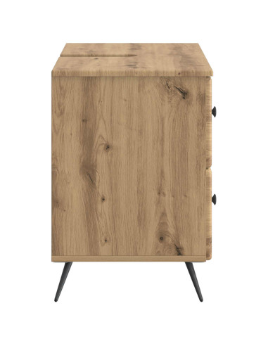 Armadio per Lavabo da Bagno BREDA Rovere Artigianale