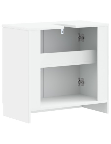 Armadio per Lavabo da Bagno UTRECHT Bianco 59,5 x 31,5 x 59 cm
