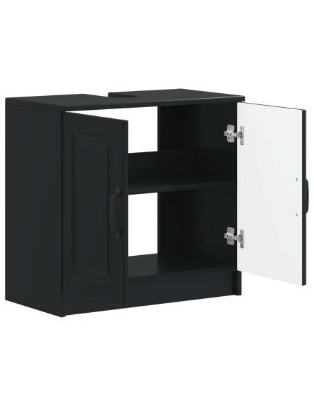 Armadio per Lavabo da Bagno UTRECHT Nero 59,5 x 31,5 x 59 cm