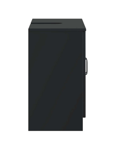 Armadio per Lavabo da Bagno UTRECHT Nero 59,5 x 31,5 x 59 cm