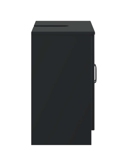 Armadio per Lavabo da Bagno UTRECHT Nero 59,5 x 31,5 x 59 cm