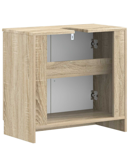 Armadio per Lavabo da Bagno UTRECHT Rovere Sonoma