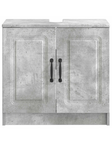 Armadio per Lavabo da Bagno UTRECHT Grigio Cemento