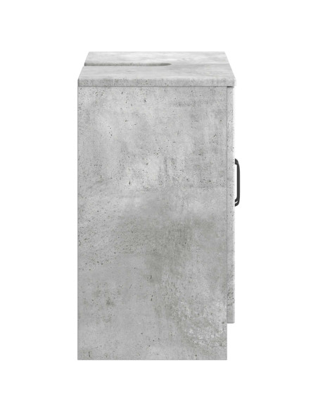 Armadio per Lavabo da Bagno UTRECHT Grigio Cemento