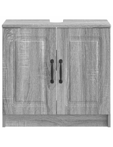 Armadio per Lavabo da Bagno UTRECHT Sonoma grigio