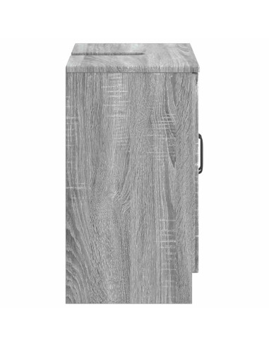 Armadio per Lavabo da Bagno UTRECHT Sonoma grigio