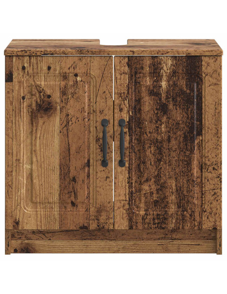 Armadio per Lavabo da Bagno UTRECHT Legno antico