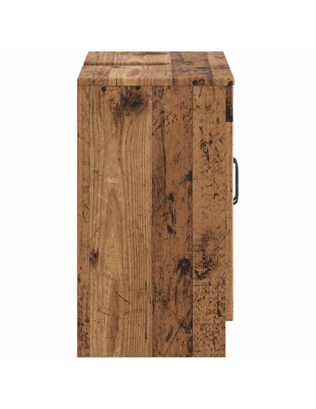 Armadio per Lavabo da Bagno UTRECHT Legno antico