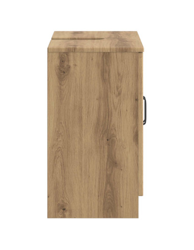 Armadio per Lavabo da Bagno UTRECHT Rovere Artigianale
