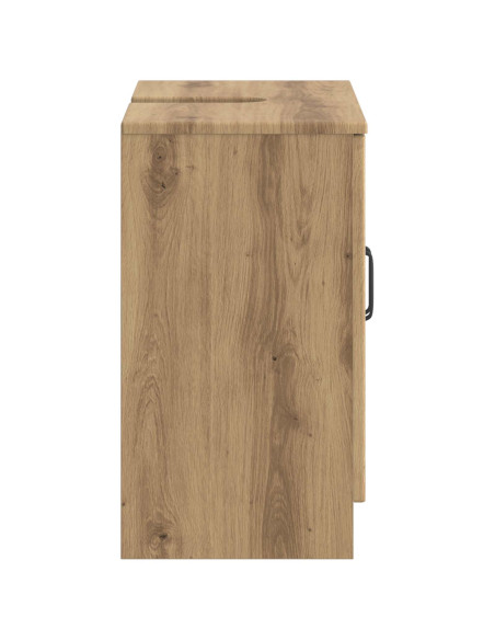 Armadio per Lavabo da Bagno UTRECHT Rovere Artigianale
