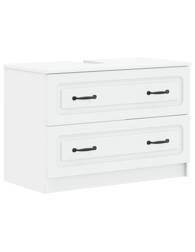 Armadio per Lavabo da Bagno UTRECHT Bianco 82 x 41 x 56 cm