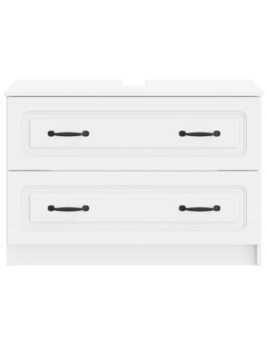 Armadio per Lavabo da Bagno UTRECHT Bianco 82 x 41 x 56 cm