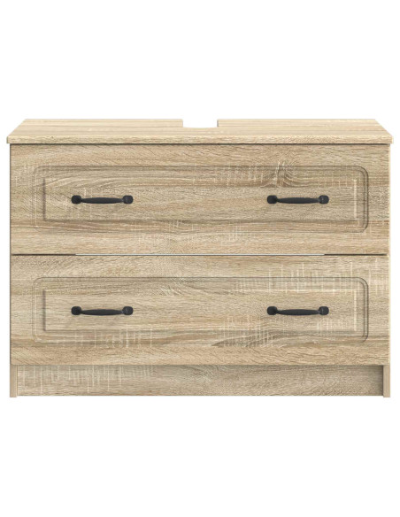 Armadio per Lavabo da Bagno UTRECHT Rovere Sonoma