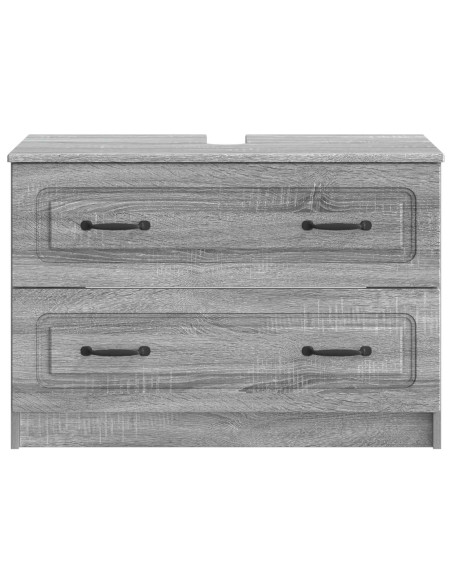 Armadio per Lavabo da Bagno UTRECHT Sonoma grigio