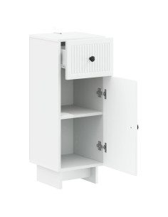 Mobiletto da Bagno EDE Bianco 30 x 31 x 80 cm 2