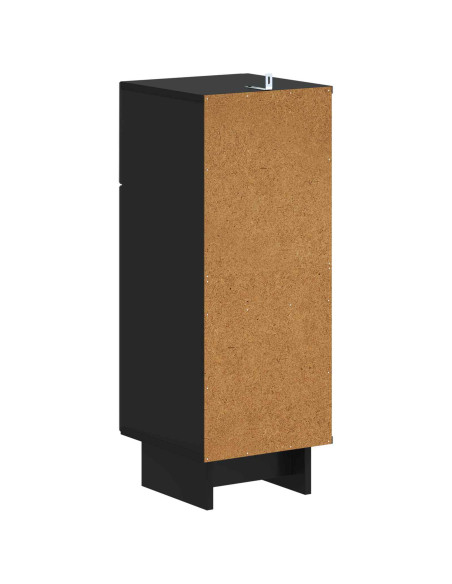 Mobiletto da Bagno EDE Nero 30 x 31 x 80 cm