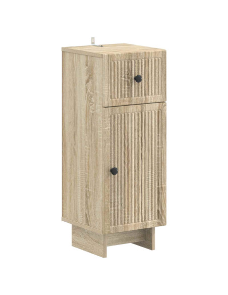 Mobiletto da Bagno EDE Rovere Sonoma 30 x 31 x 80 cm
