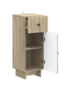 Mobiletto da Bagno EDE Rovere Sonoma 30 x 31 x 80 cm 2