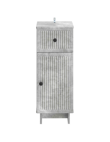 Mobiletto da Bagno EDE Grigio Cemento 30 x 31 x 80 cm