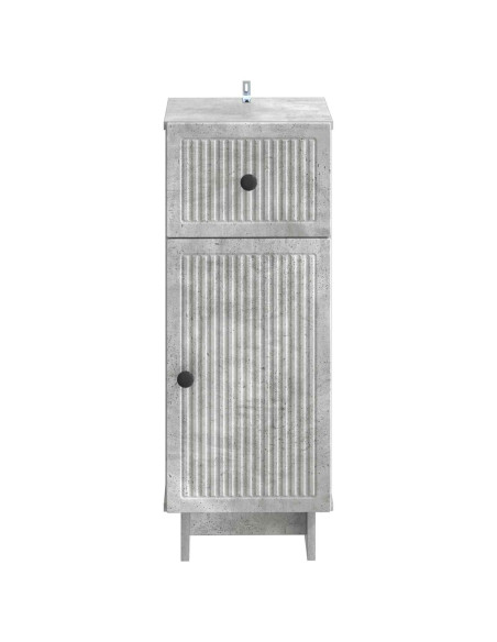 Mobiletto da Bagno EDE Grigio Cemento 30 x 31 x 80 cm