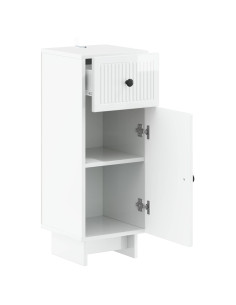 Mobiletto da Bagno EDE Bianco Lucido 30 x 31 x 80 cm 2