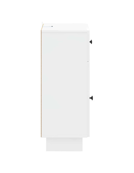 Mobiletto da Bagno EDE Bianco Lucido 30 x 31 x 80 cm