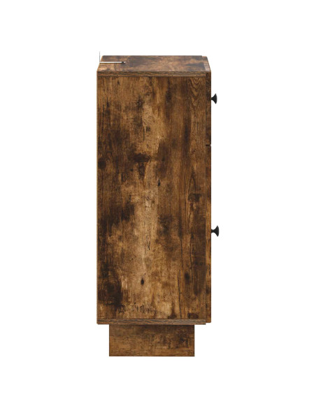 Mobiletto da Bagno EDE Rovere Fumo 30 x 31 x 80 cm