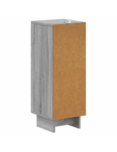Mobiletto da Bagno EDE Sonoma grigio 30 x 31 x 80 cm