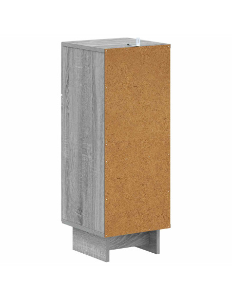 Mobiletto da Bagno EDE Sonoma grigio 30 x 31 x 80 cm