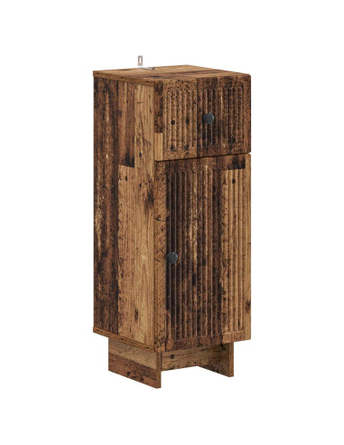 Mobiletto da Bagno EDE Legno antico 30 x 31 x 80 cm