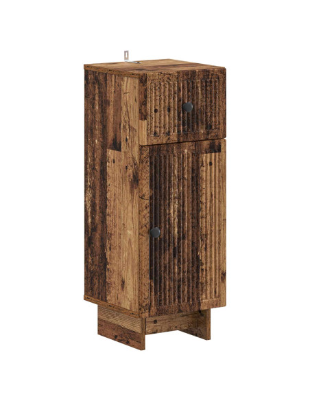 Mobiletto da Bagno EDE Legno antico 30 x 31 x 80 cm