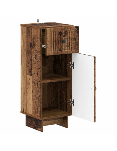Mobiletto da Bagno EDE Legno antico 30 x 31 x 80 cm