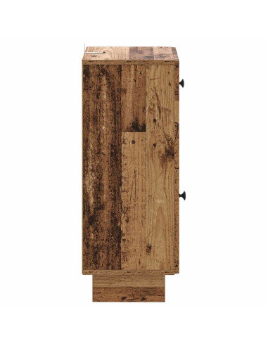 Mobiletto da Bagno EDE Legno antico 30 x 31 x 80 cm