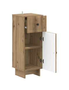 Mobiletto da Bagno EDE Rovere Artigianale 30 x 31 x 80 cm 2
