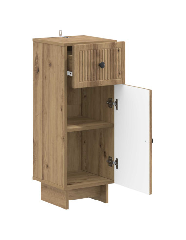 Mobiletto da Bagno EDE Rovere Artigianale 30 x 31 x 80 cm