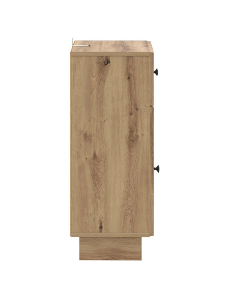 Mobiletto da Bagno EDE Rovere Artigianale 30 x 31 x 80 cm