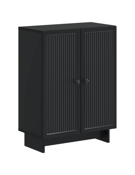 Mobiletto da Bagno EDE Nero 59,5 x 31 x 80 cm