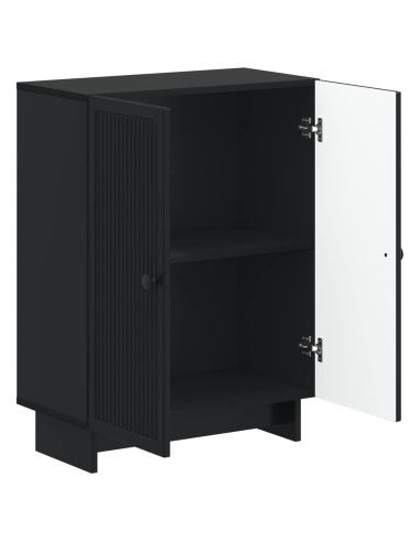 Mobiletto da Bagno EDE Nero 59,5 x 31 x 80 cm