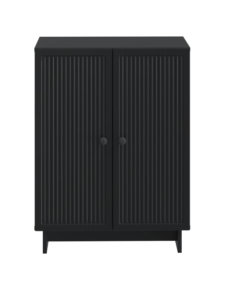 Mobiletto da Bagno EDE Nero 59,5 x 31 x 80 cm