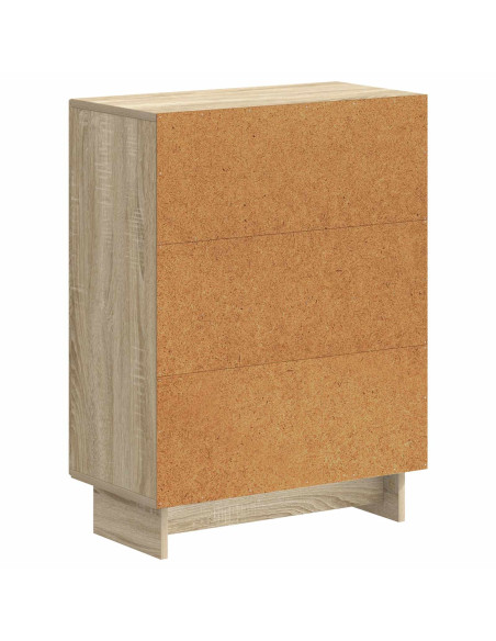 Mobiletto da Bagno EDE Rovere Sonoma 59,5 x 31 x 80 cm