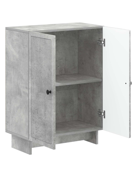 Mobiletto da Bagno EDE Grigio Cemento 59,5 x 31 x 80 cm