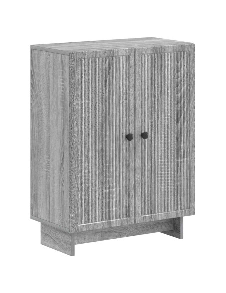 Mobiletto da Bagno EDE Sonoma grigio 59,5 x 31 x 80 cm