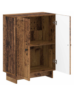 Mobiletto da Bagno EDE Legno antico 59,5 x 31 x 80 cm 2
