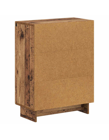 Mobiletto da Bagno EDE Legno antico 59,5 x 31 x 80 cm