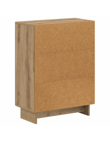 Mobiletto da Bagno EDE Rovere Artigianale 59,5 x 31 x 80 cm